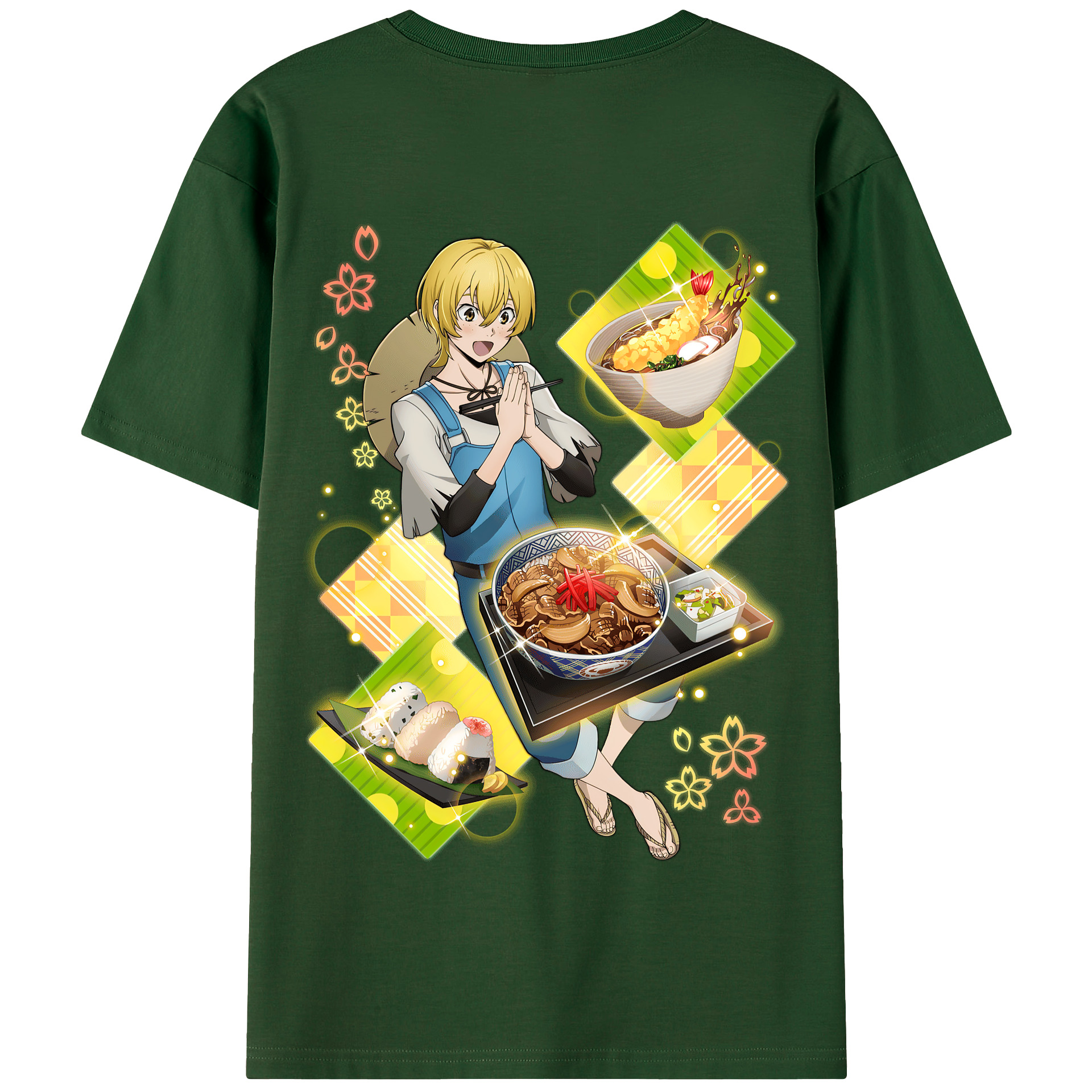 （画像用） 文豪ストレイドッグス Bungo Stray Dogs 綿100％半袖Tシャツ（背面プリント）